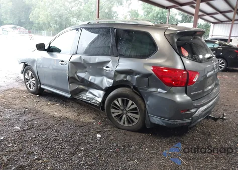 2017 Nissan Pathfinder S из США, поврежденный, VIN 5N1DR2MN5HC909611